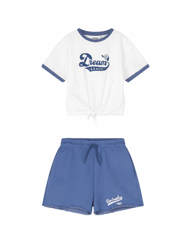 Knot T-shirt & Baggy short ( SET )