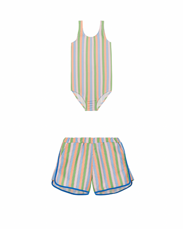 Maillot de bain hailey happy stripes ( Swim Set )