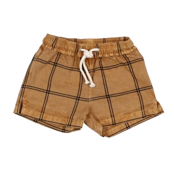 Baby Check Swimsuit - Sugar Brown