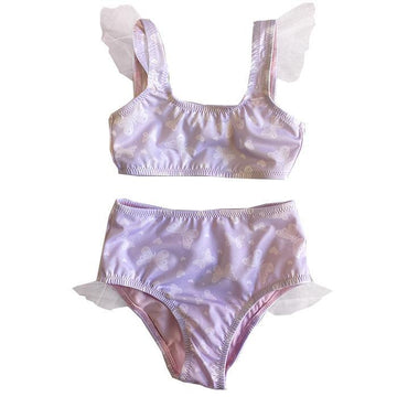 Daisy Highrise Bikini - Butterflies