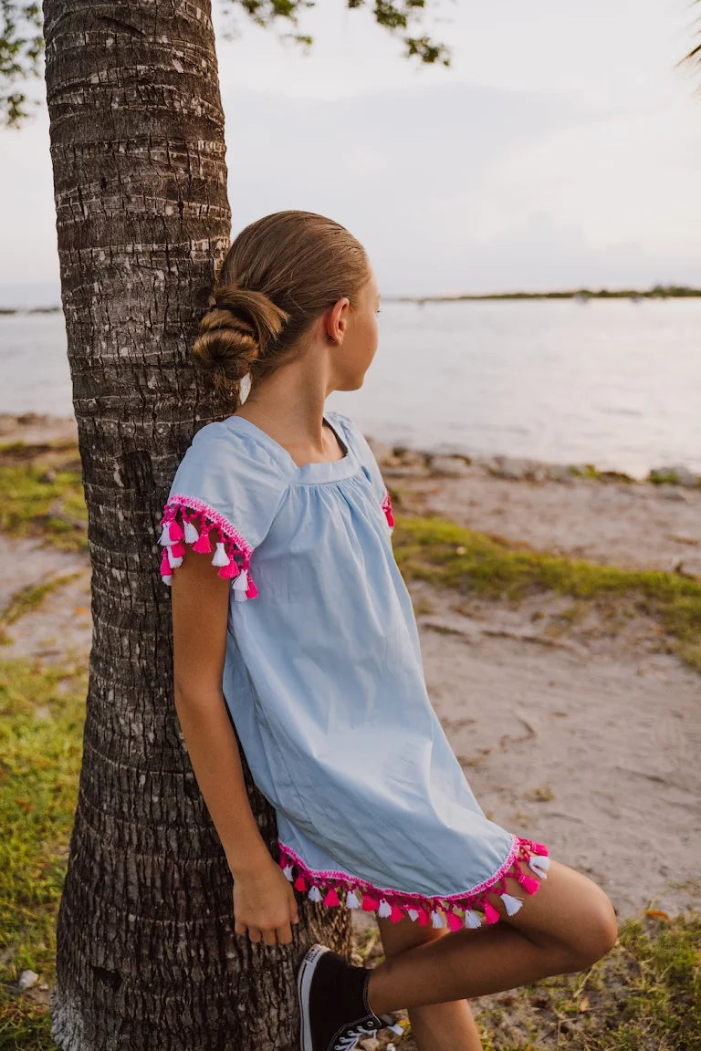 Penelope Dress - Blue