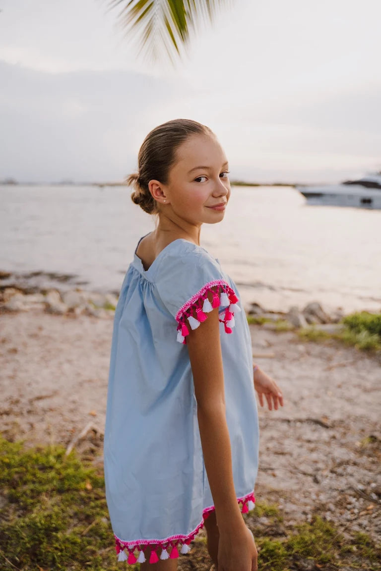 Penelope Dress - Blue