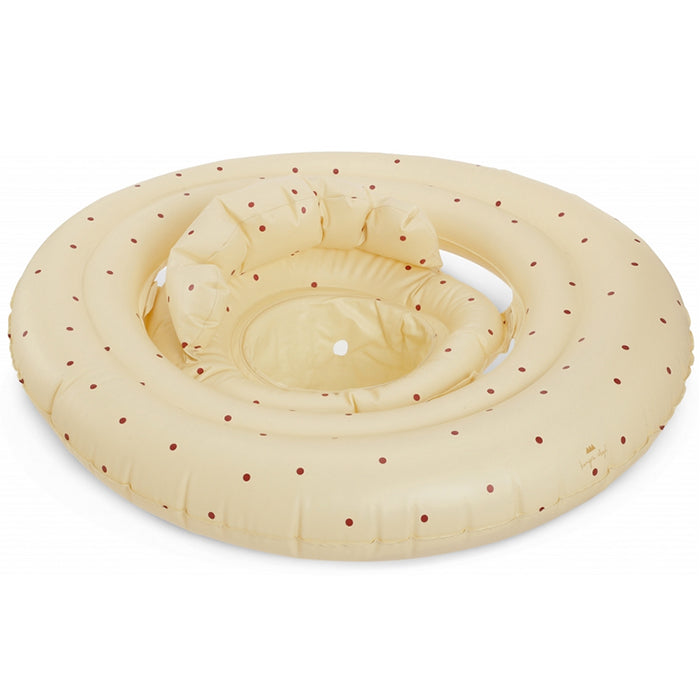 KS Baby Swim Ring - Dots | Rasberry Red