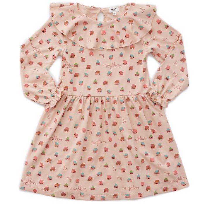 Ruffle Collar Dress
