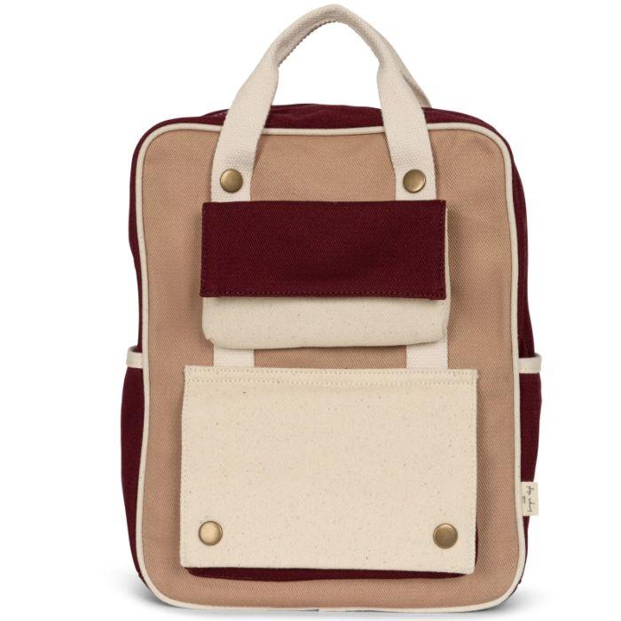 Malie Backpack - Syrah Color Block